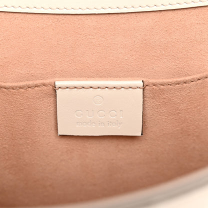 Gucci Guccissima Web Medium Padlock Messenger Shoulder Bag White 6 of 10