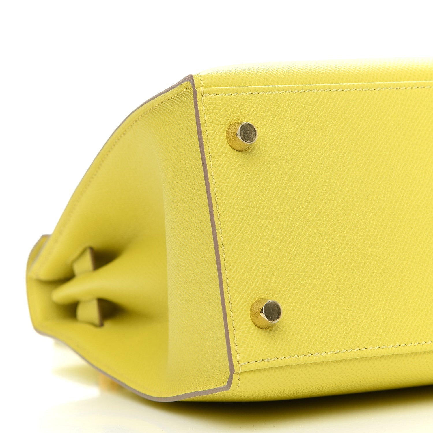Hermes Epsom Kelly Sellier 28 Lime 8 of 10