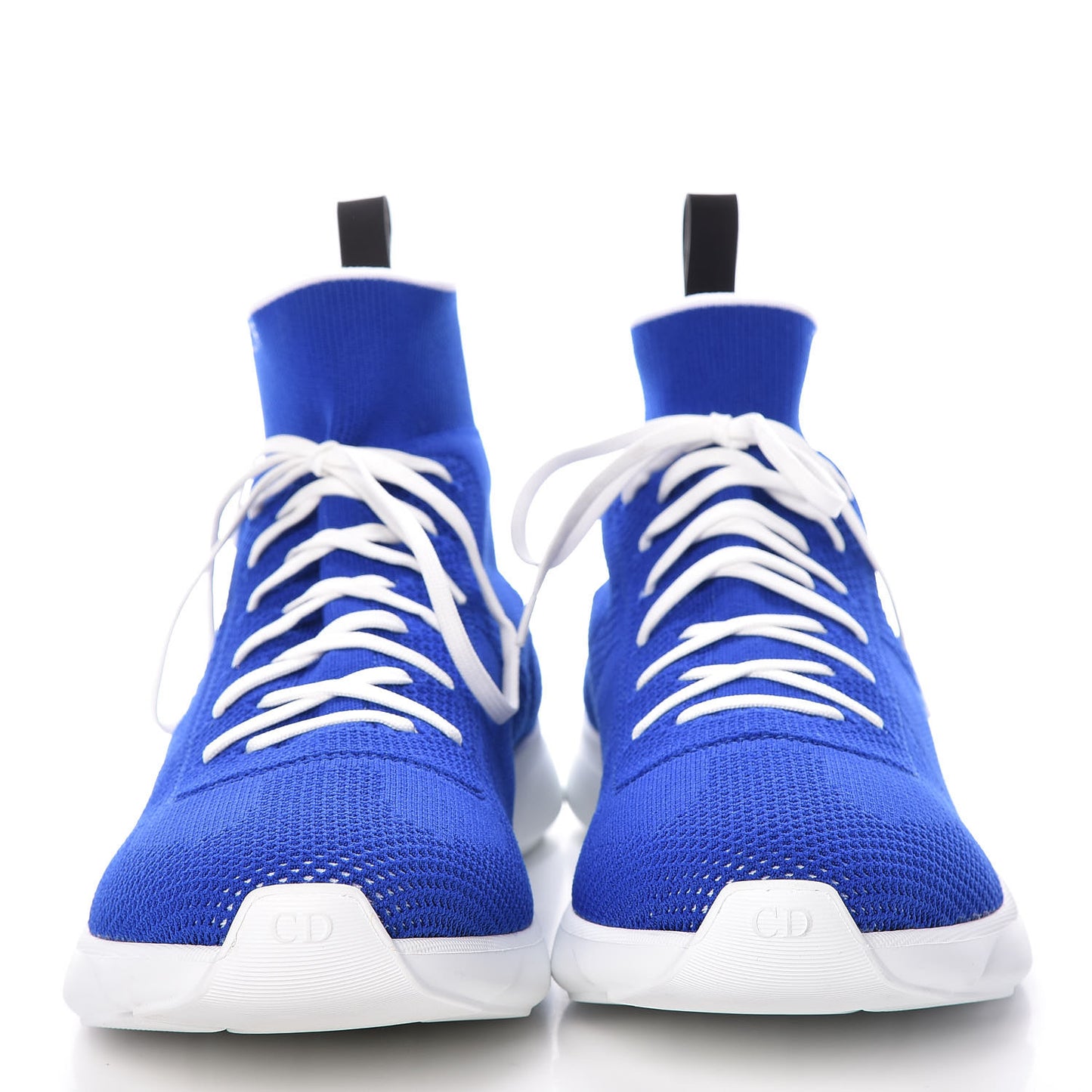Technical Canvas Fusion High Top Sneakers 44 Blue