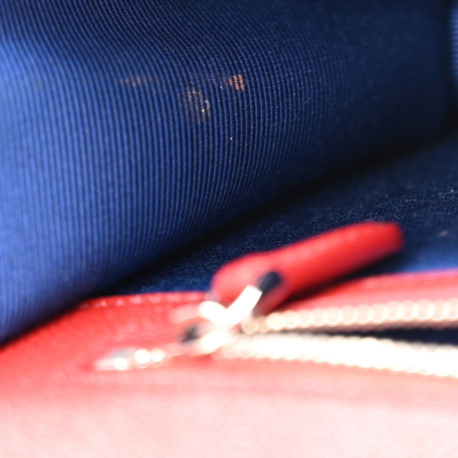 Christian Dior Grained Calfskin Medium Diorama Flap Bag Red 14 of 14