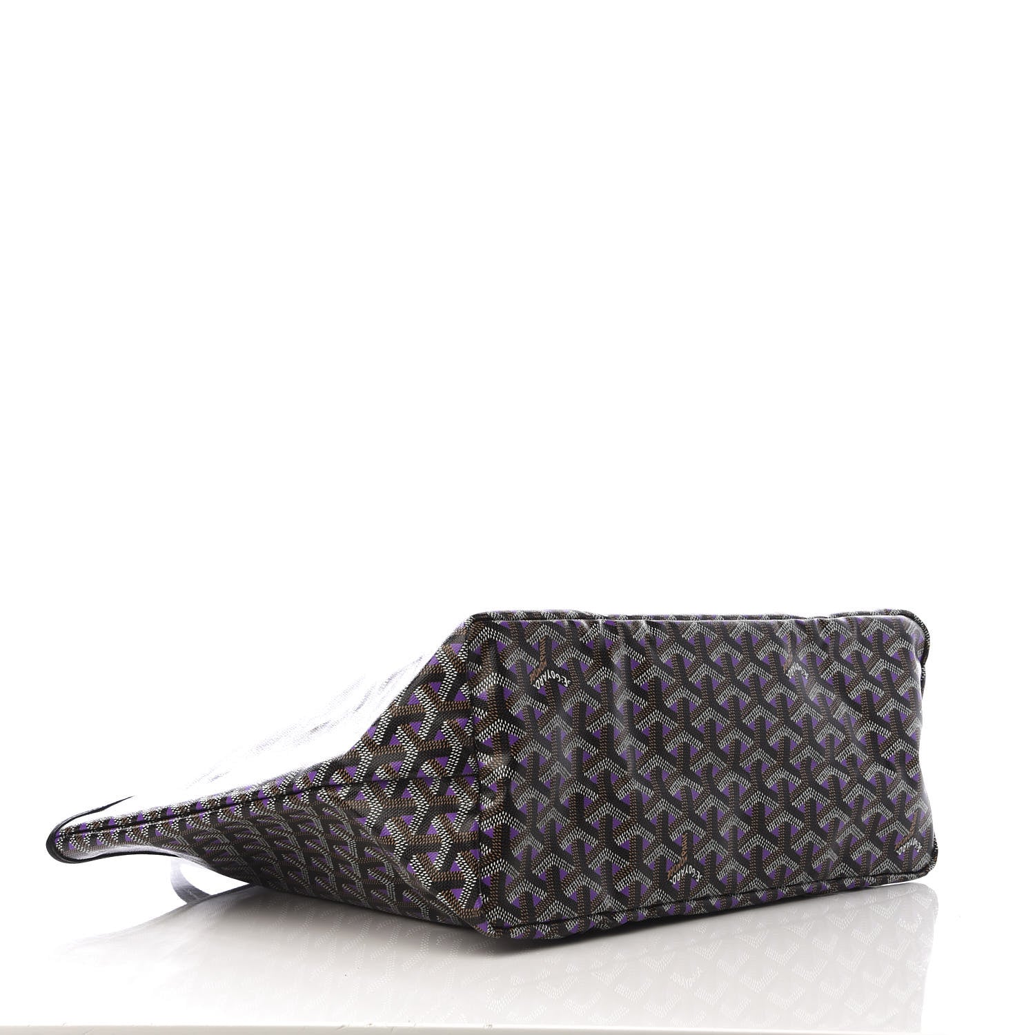 Goyard Goyardine Saint Louis Claire Voie PM Black Violet 4 of 8
