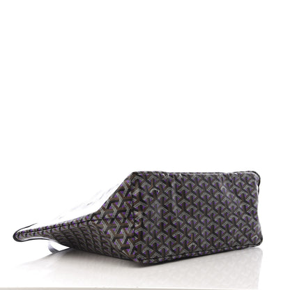 Goyard Goyardine Saint Louis Claire Voie PM Black Violet 4 of 8