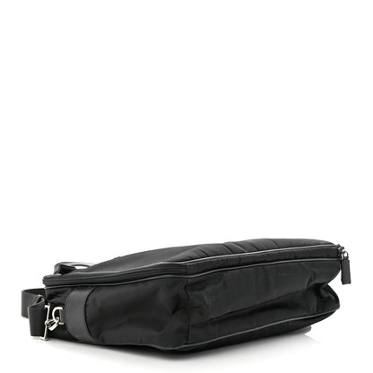 Prada Tessuto Nylon Saffiano Briefcase Black 4 of 12