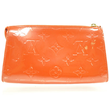 Louis Vuitton Vernis Trousse Cosmetic Pouch Orange Sunset 4 of 8