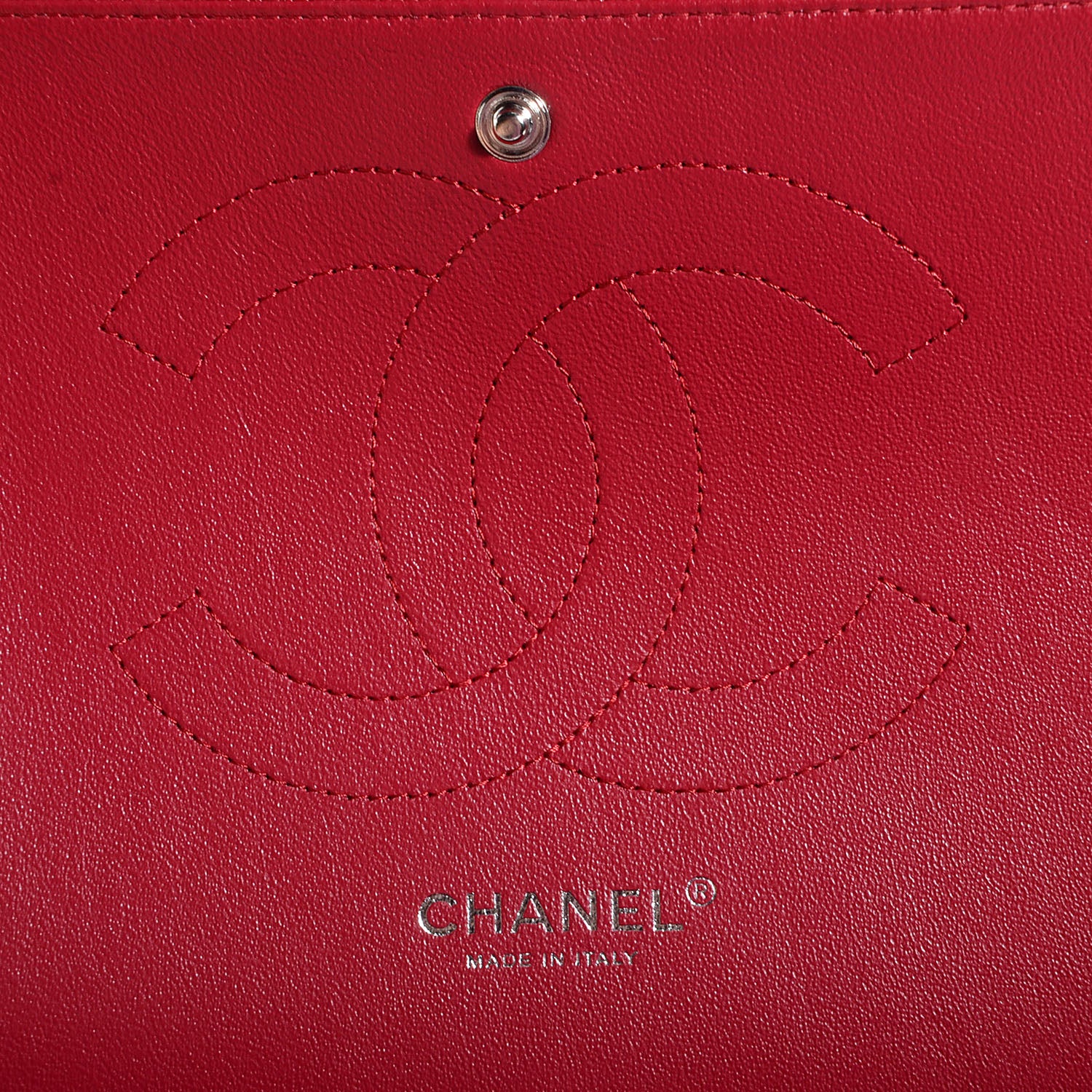 Chanel Pearly Caviar Jumbo Double Flap Dark Pink 7 of 9