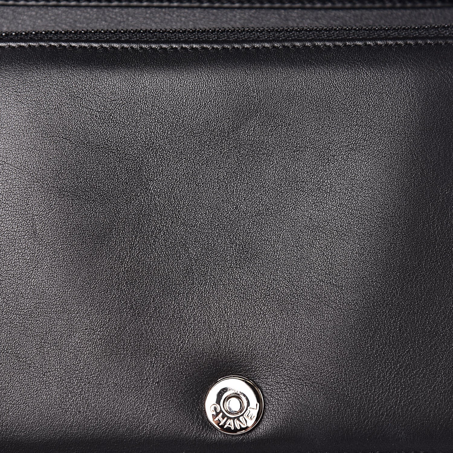 Chanel Patent Strass Wallet On Chain WOC Black 11 of 15