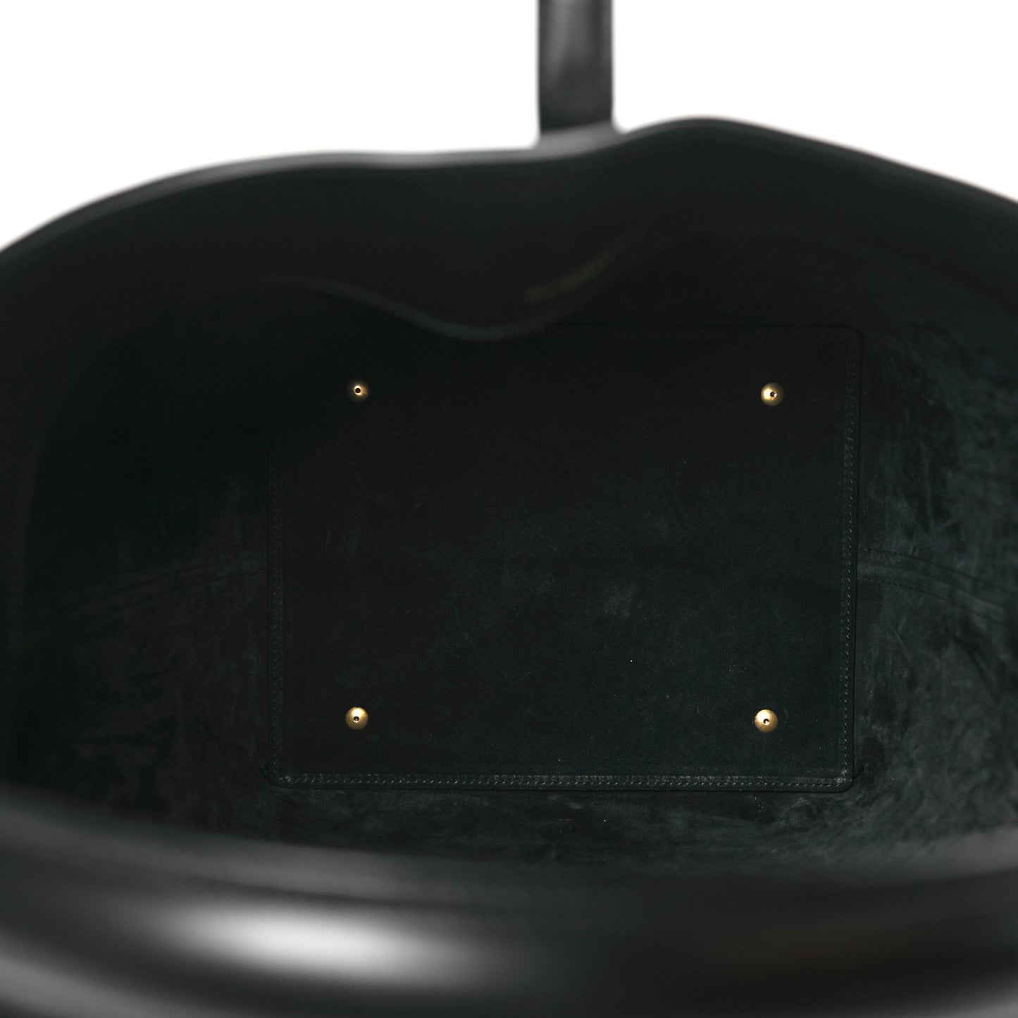 Shiny Calfskin Le 37 Bucket Bag Black