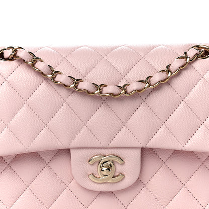 Chanel Caviar Quilted Small Double Flap Light Pink 8 of 11
