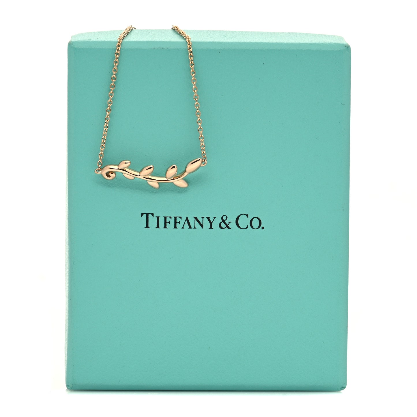 18K Rose Gold Paloma Picasso Olive Leaf Bracelet
