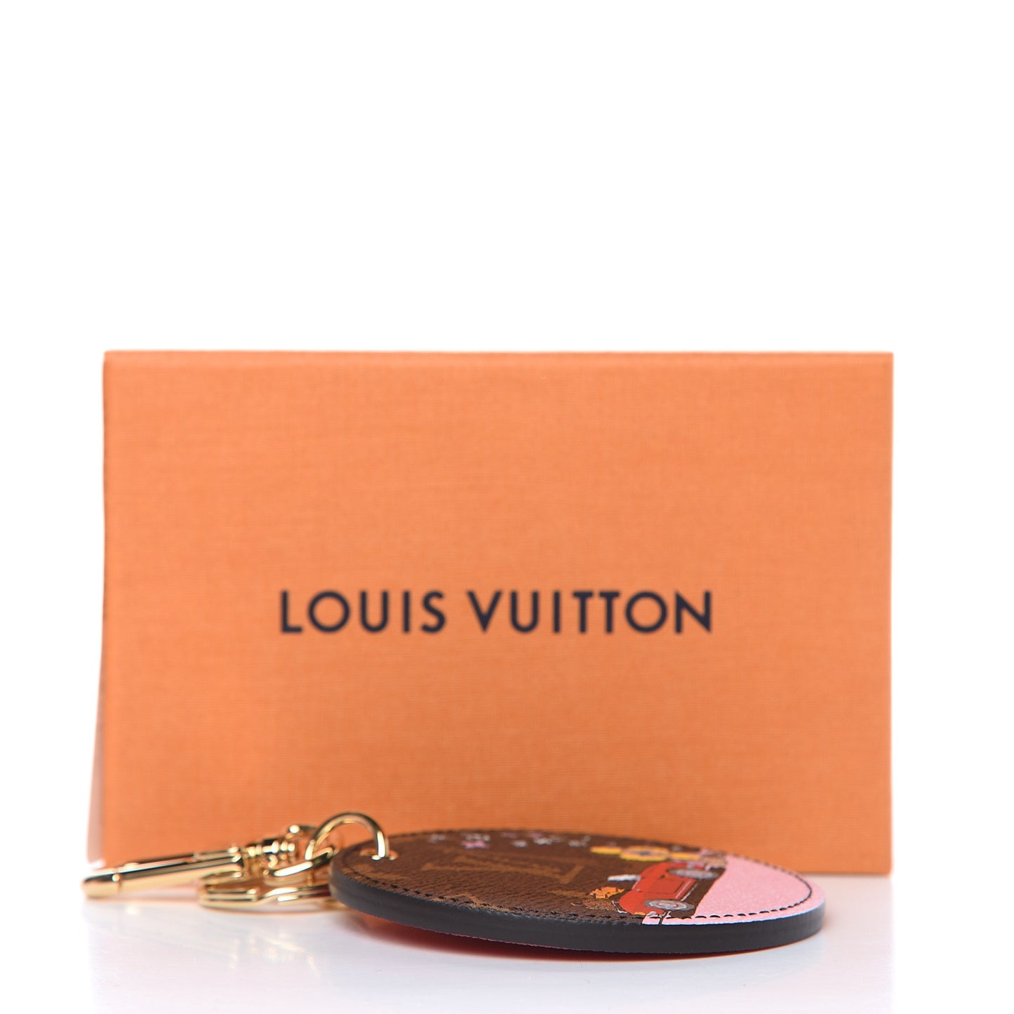 Monogram 2019 Christmas Animation Paris Bag Charm Key Ring