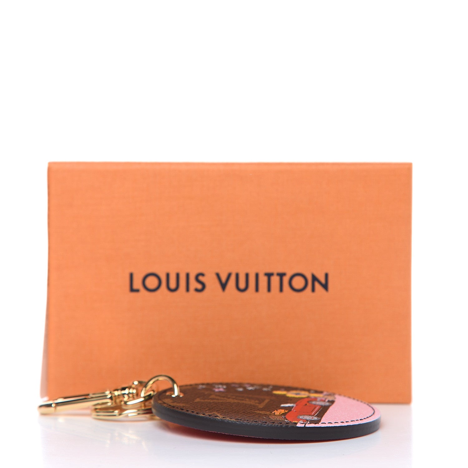 Louis Vuitton Monogram 2019 Christmas Animation Paris Bag Charm Key Ring 4 of 4