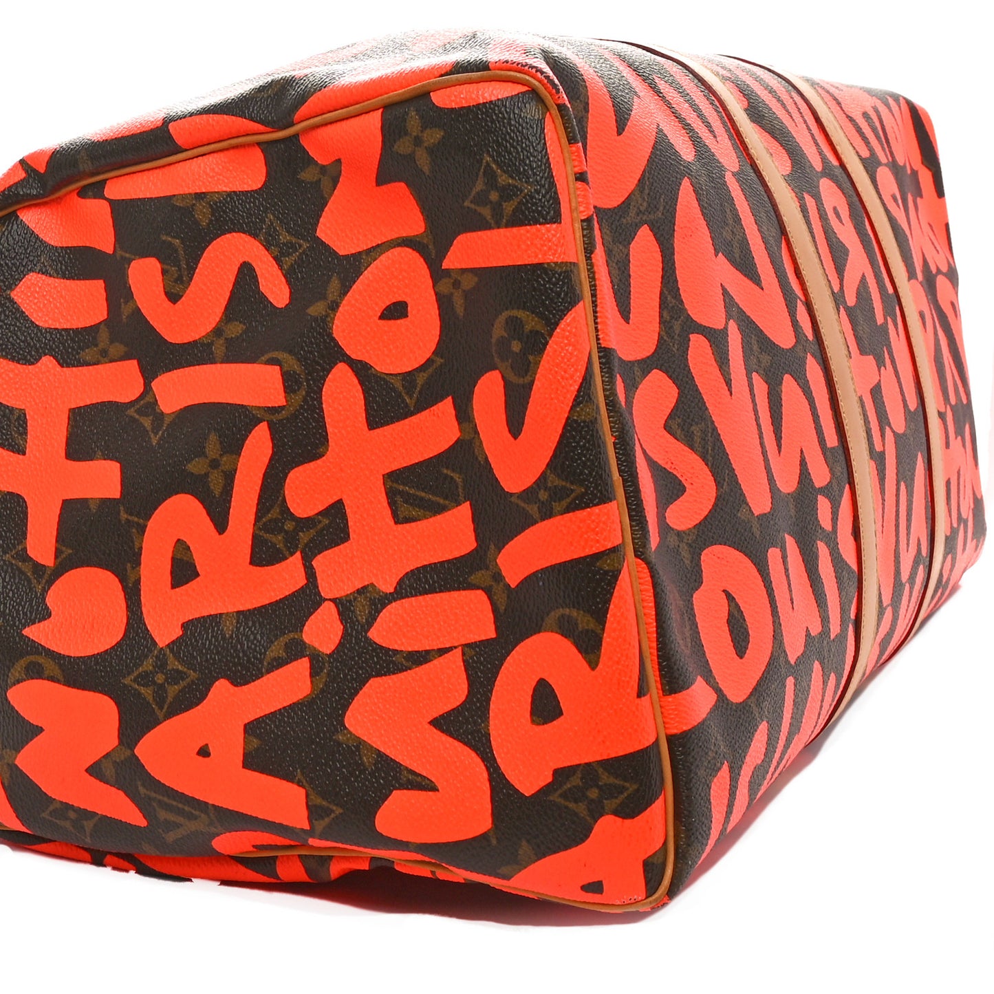 Monogram Graffiti Keepall 50 Orange