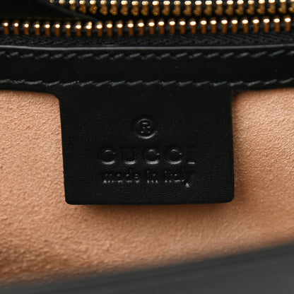 Gucci Calfskin Small Sylvie Shoulder Bag Black 6 of 11