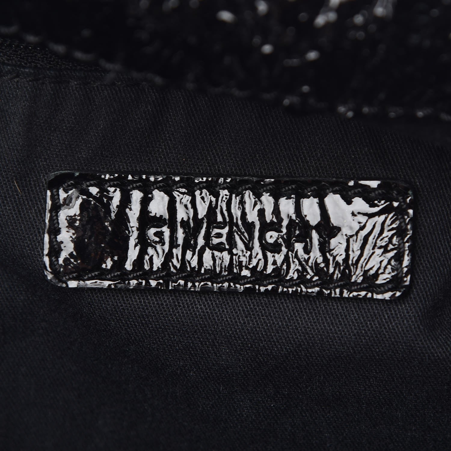 Givenchy Crinkled Patent Hobo Black 6 of 8