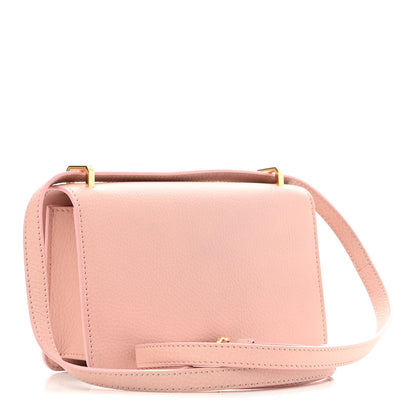 Burberry Grained Calfskin Mini TB Elongated Bag Dusty Pink 2 of 15