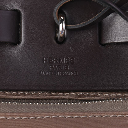 Hermes Toile Vache Hunter Herbag Zip 39 MM Etoupe Ebene 6 of 11