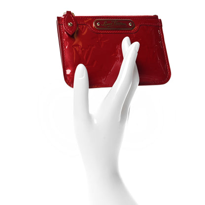 Louis Vuitton Vernis Key Pouch Pomme D'Amour 2 of 6