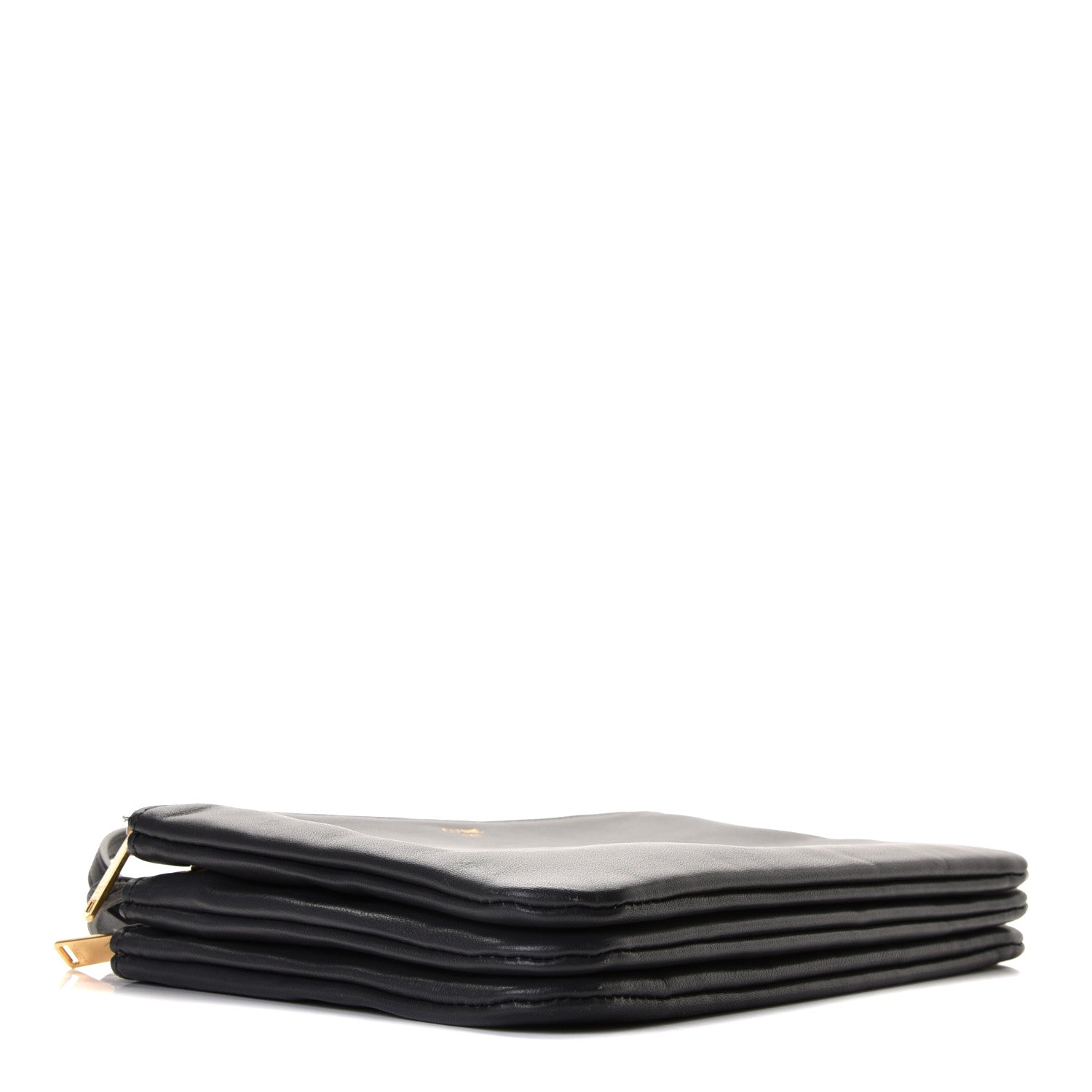 Celine Lambskin Small Trio Crossbody Bag Grey 6 of 15