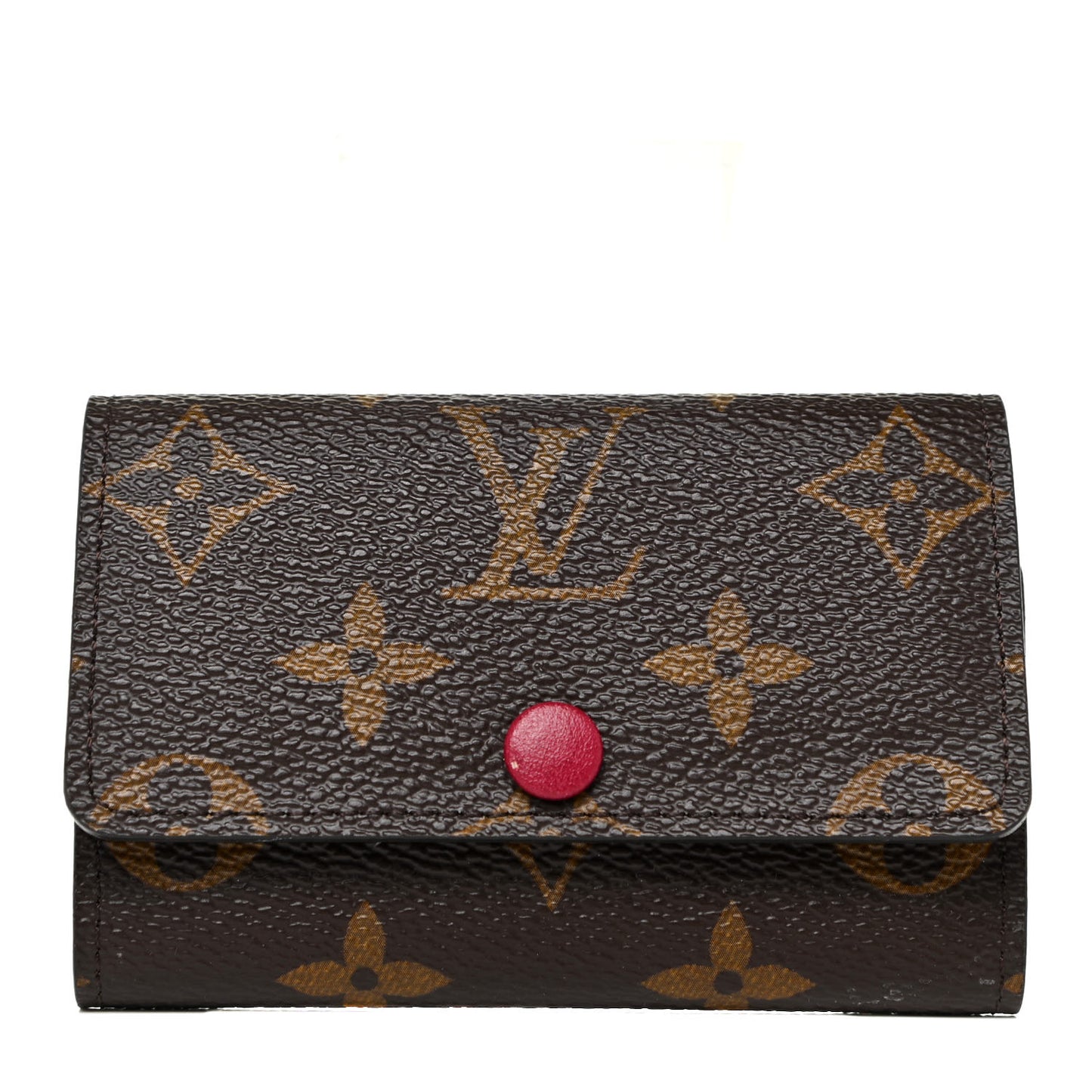Monogram 6 Key Multicles Holder Fuchsia