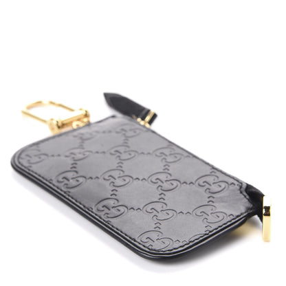 Gucci Guccissima Key Case Black 5 of 9