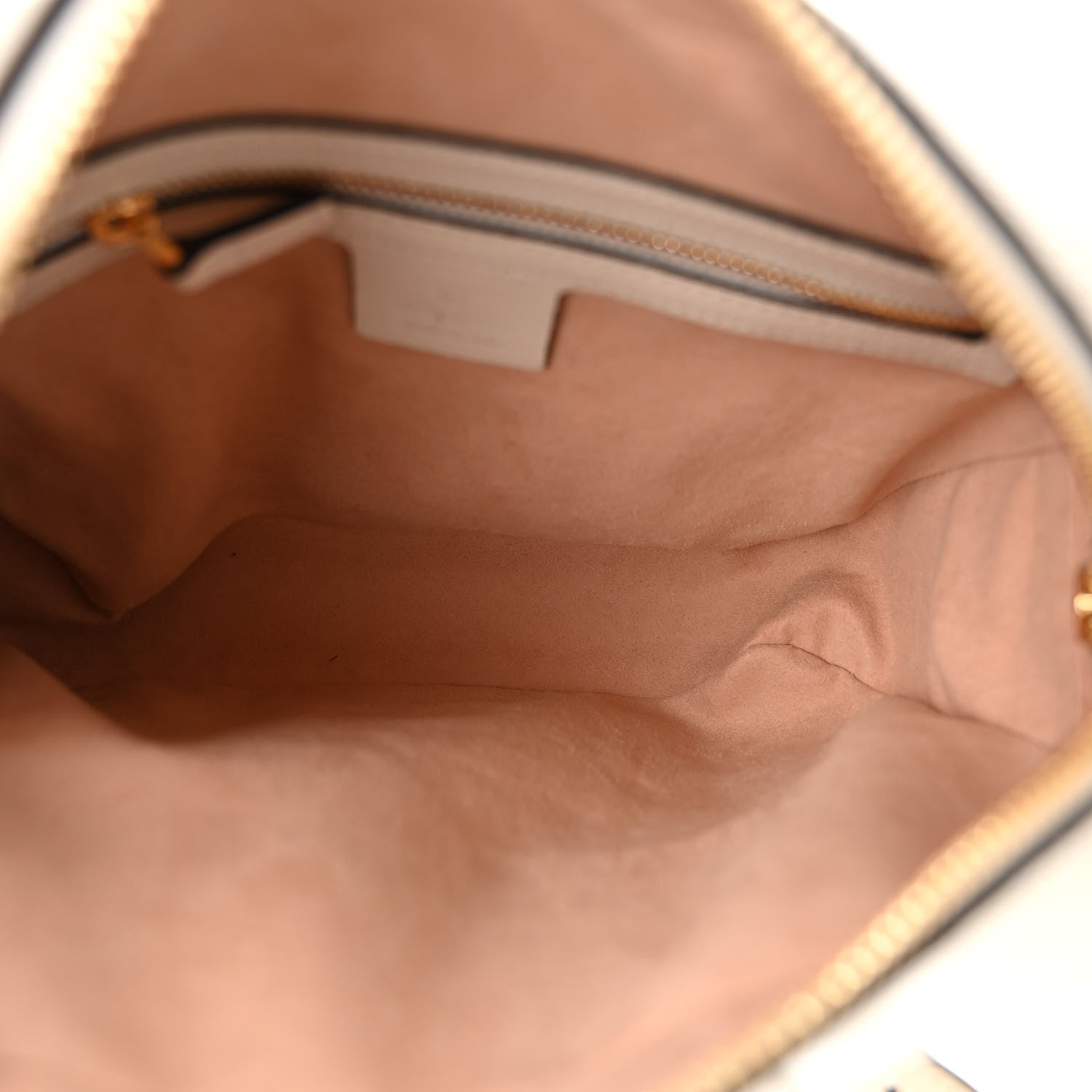 Gucci GG Supreme Monogram Small Horsebit 1955 Shoulder Bag Beige Mystic White 5 of 10
