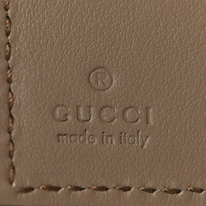 Gucci GG Supreme Monogram Dionysus Card Case Wallet Beige Taupe 7 of 10