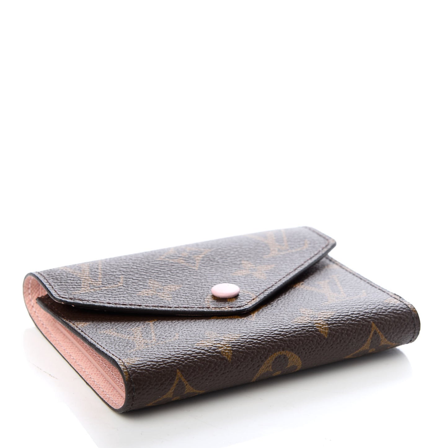 Monogram Victorine Wallet Rose Ballerine