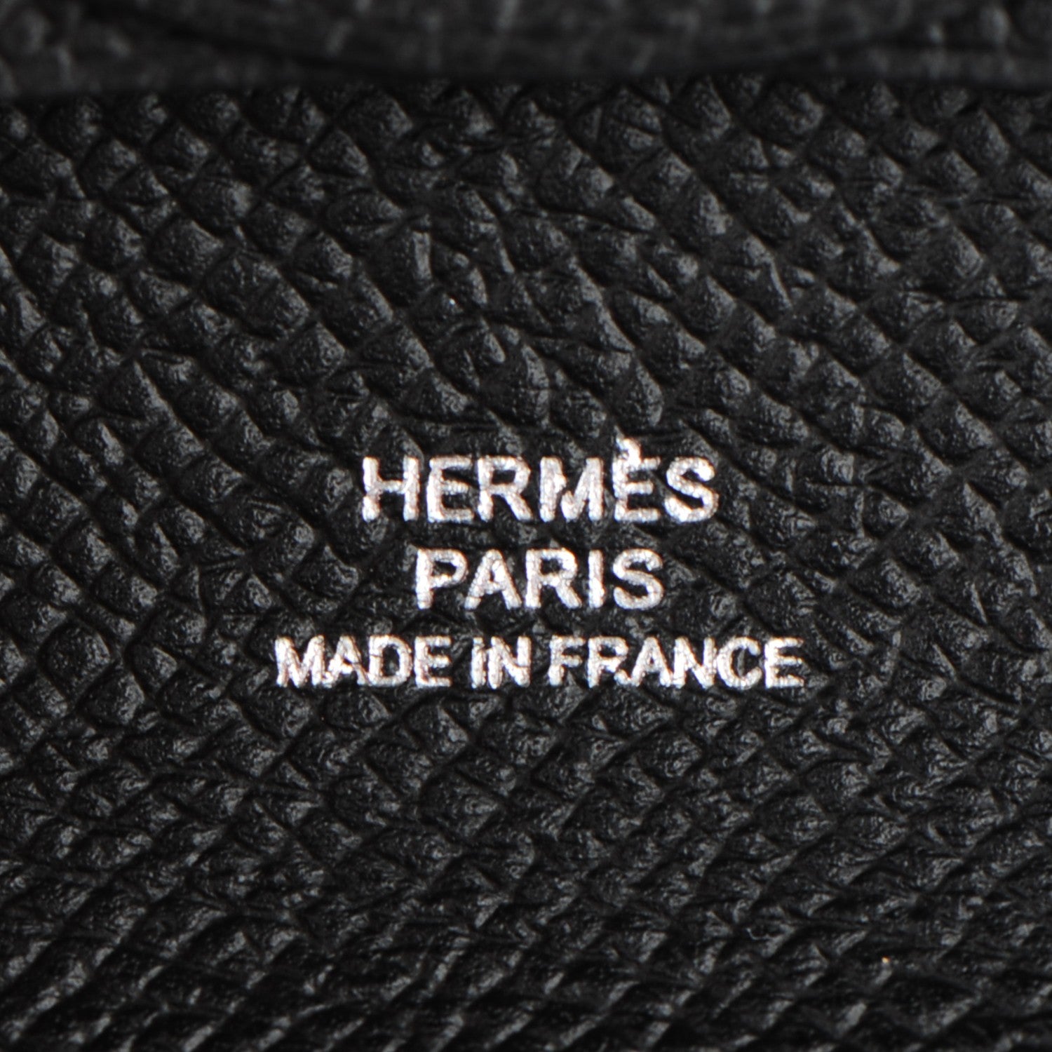 Hermes Epsom Bastia Coin Purse Black 6 of 7