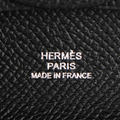 Hermes Epsom Bastia Coin Purse Black 6 of 7