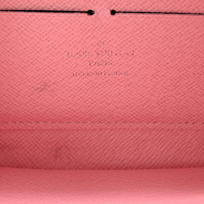 Louis Vuitton Epi Chain Flower Print Twist Zippy Wallet Pink 6 of 6