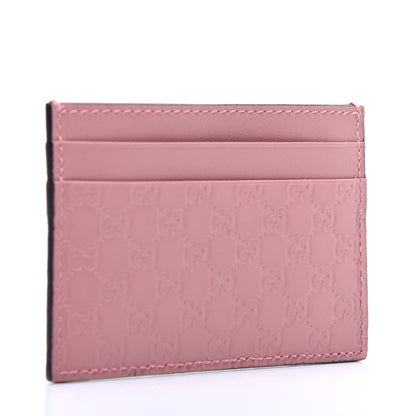 Gucci Microguccissima Card Holder Soft Pink 3 of 9