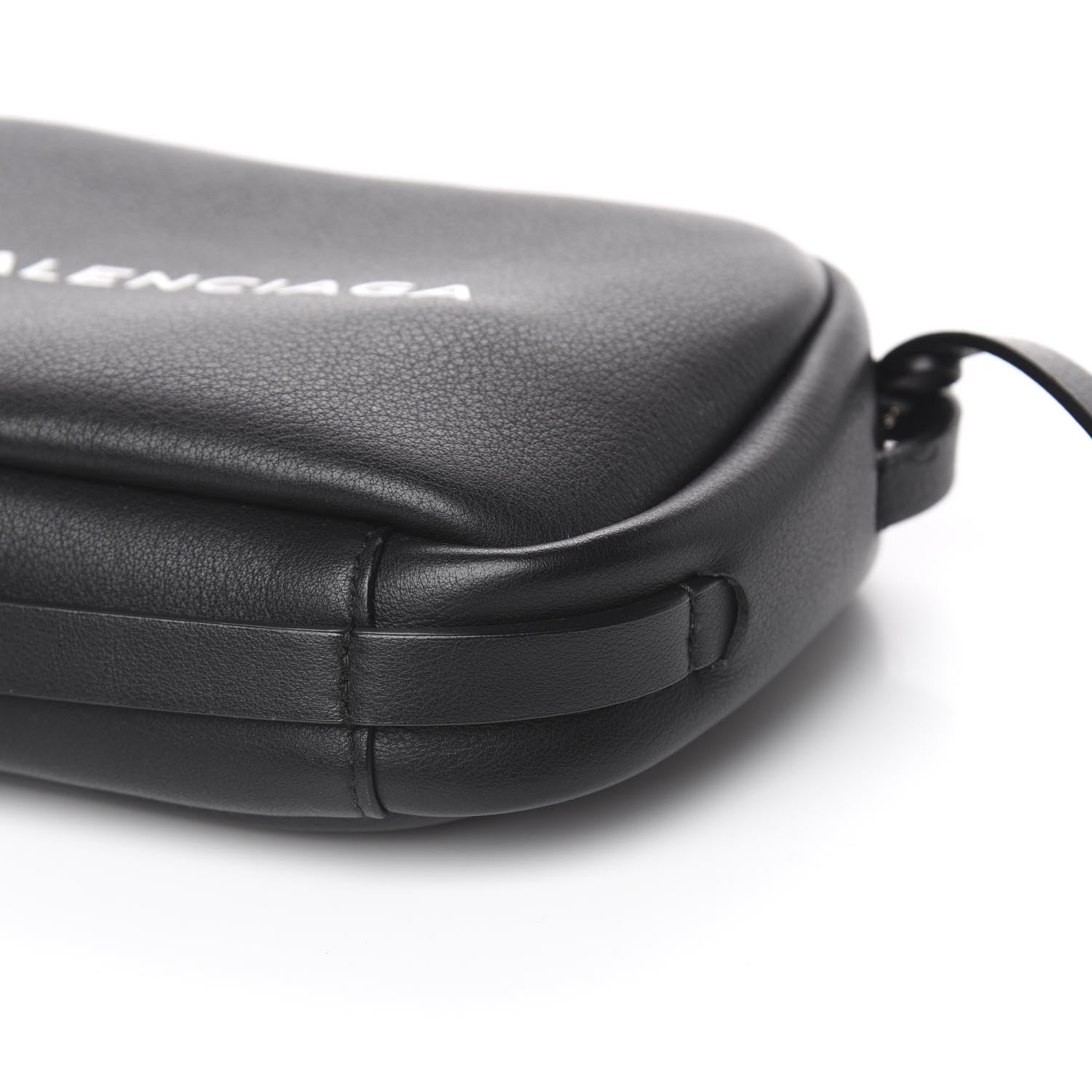 Balenciaga Calfskin Logo XS Everyday Camera Bag Black 9 of 11