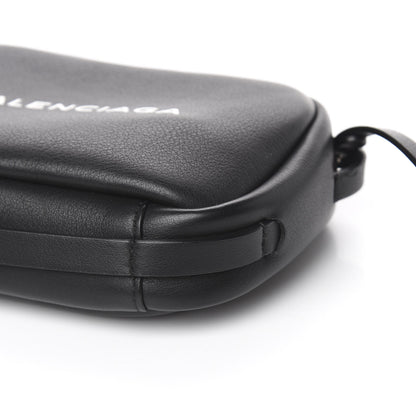 Balenciaga Calfskin Logo XS Everyday Camera Bag Black 9 of 11
