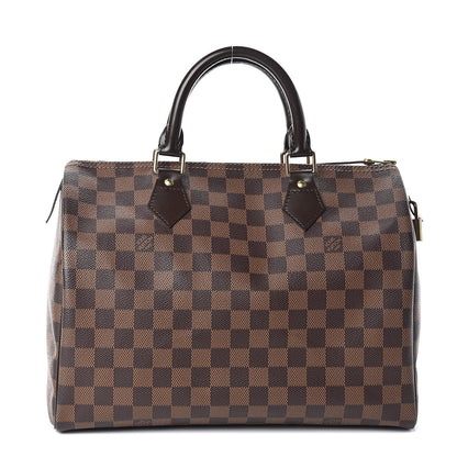 Louis Vuitton Damier Ebene Speedy 30 1 of 10