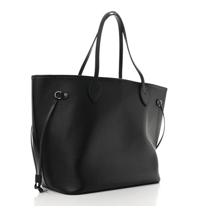 Louis Vuitton Epi Neverfull MM Black 4 of 12