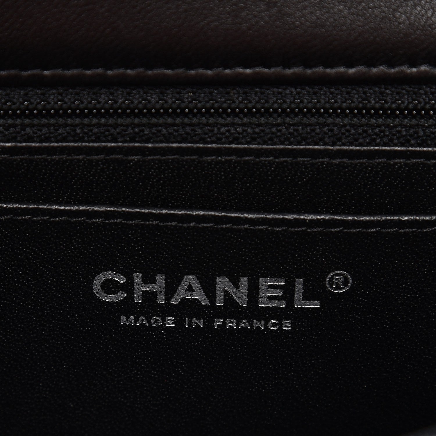 Chanel Lambskin Chevron Quilted Mini Rectangular Flap Black 6 of 8