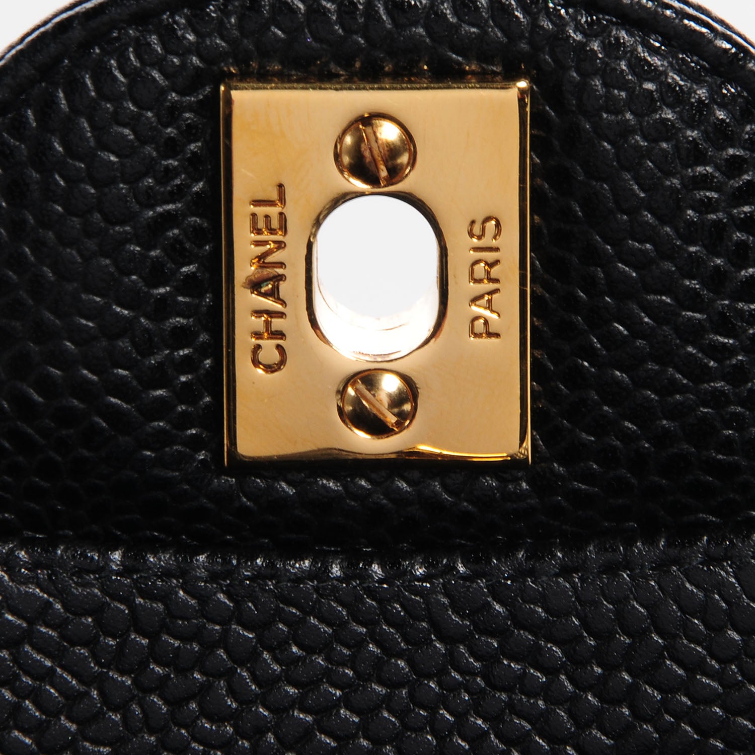 Chanel Caviar Quilted Medium Double Flap Black 8 of 8