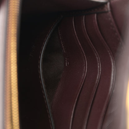 Mulberry Smooth Calfskin Quilted Small Darley Shoulder Bag Burgundy 7 of 14