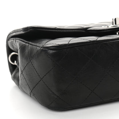Chanel Lambskin Quilted Mini Rectangular Flap Black 8 of 11