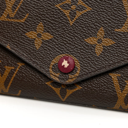 Louis Vuitton Monogram Josephine Wallet Fuchsia 7 of 8