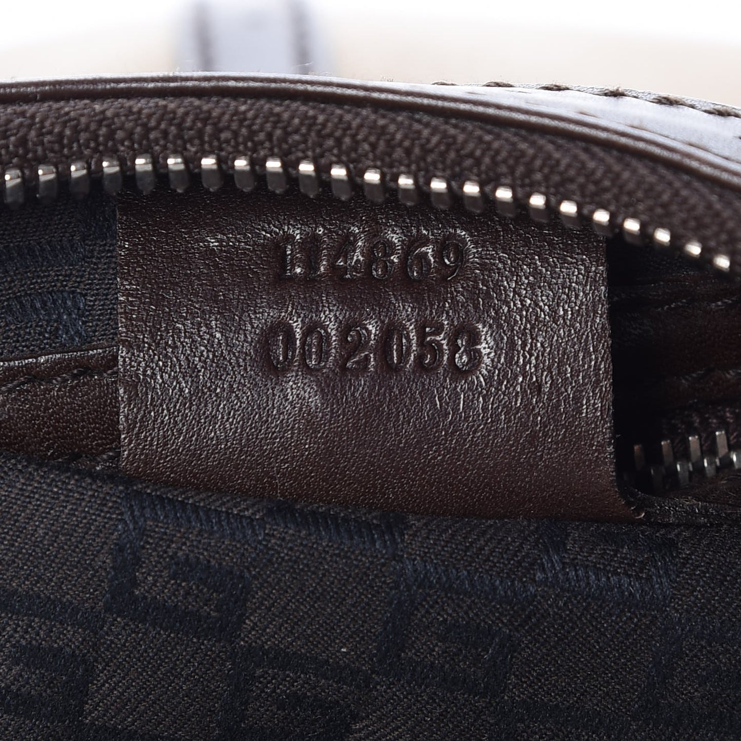 Canvas Web GG Reins Hobo Brown