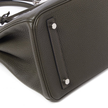 Hermes Togo Birkin 30 Vert De Gris 7 of 31