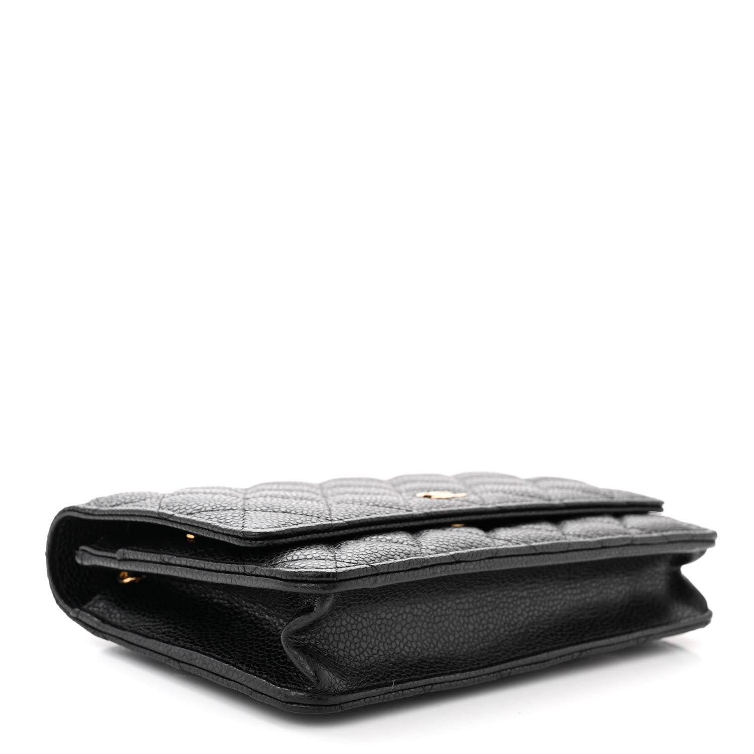 Chanel Caviar Quilted Wallet on Chain WOC Black 4 of 12