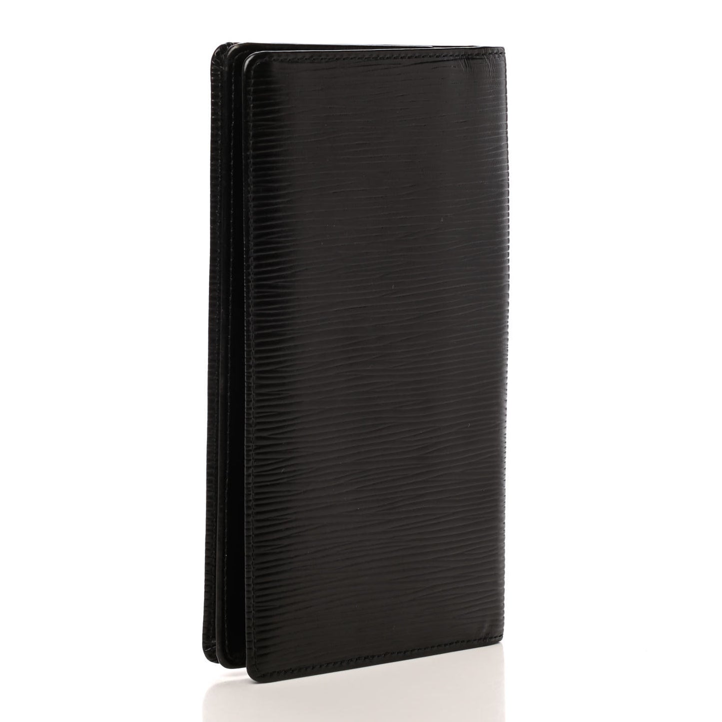 Epi Porte Valeurs Checkbook Wallet Black