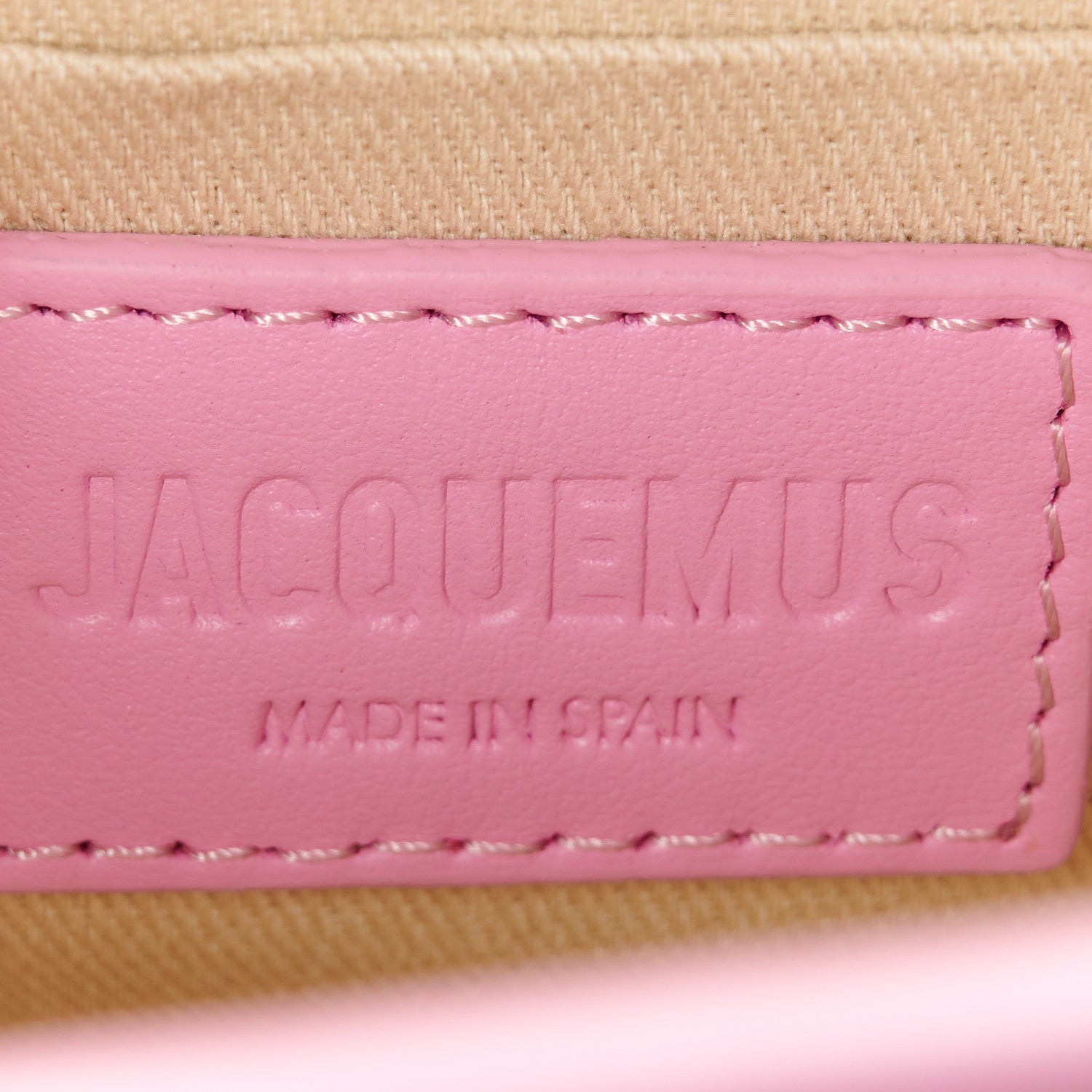 Jacquemus Smooth Calfskin Le Chiquito Noeud Light Pink 6 of 9
