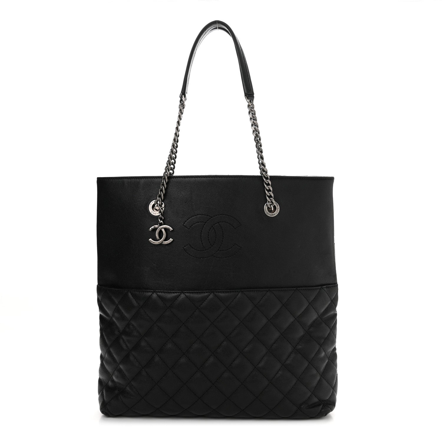 Chanel Caviar Quilted Urban Delight Tote Black 1 of 17