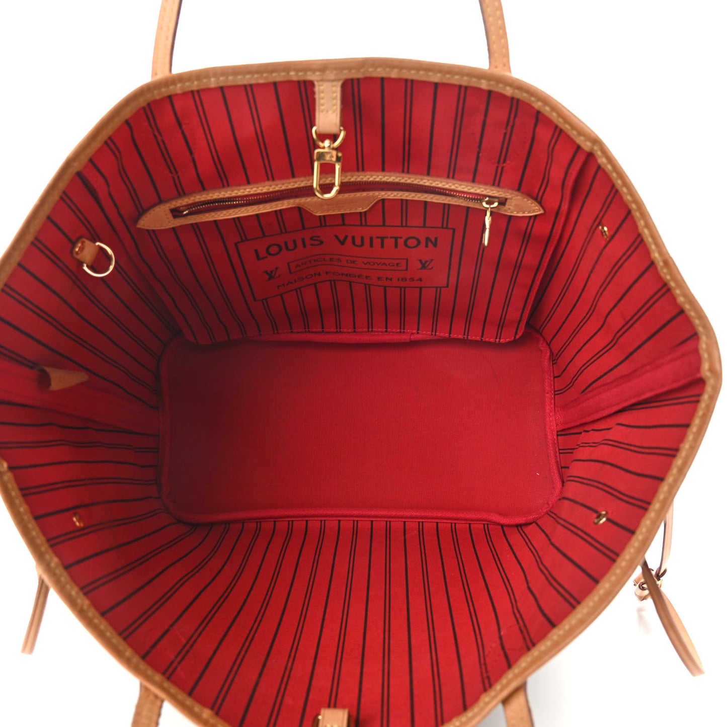 Monogram Neo Neverfull MM Cherry