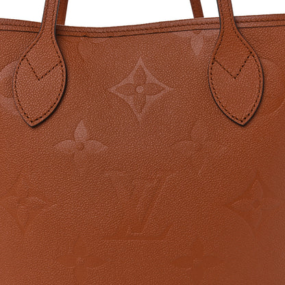 Louis Vuitton Empreinte Monogram Giant Neverfull MM Cognac 8 of 10