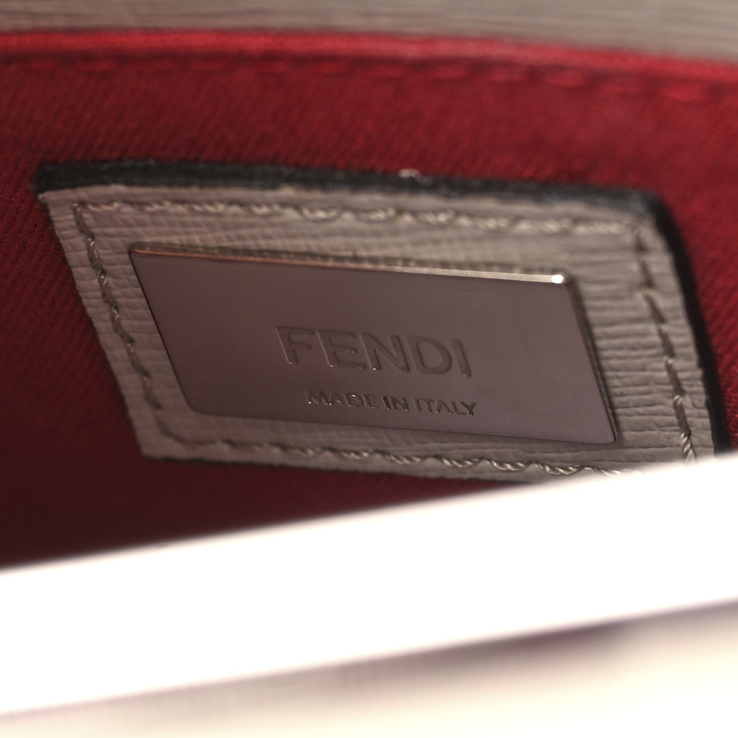 Fendi Vitello Elite Monster Petite 2Jours Tote Polvere Ribes Multicolor 7 of 15