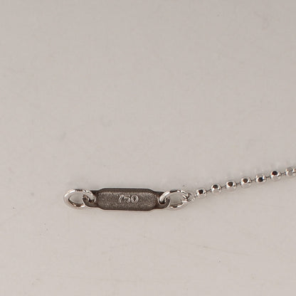 Tiffany 18K White Gold Fringe Pendant Necklace 4 of 5